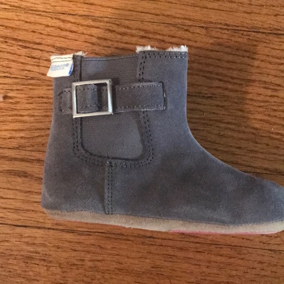 NWT Robeez Gwen Grey Boots US 6 - Picture 4 of 7